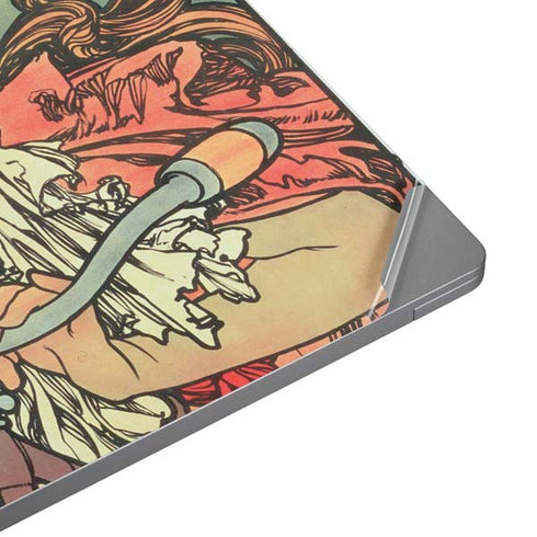 Alphonse Mucha Cycles Perfecta Universal Laptop 11in (8.8 x 6.2in) Skin